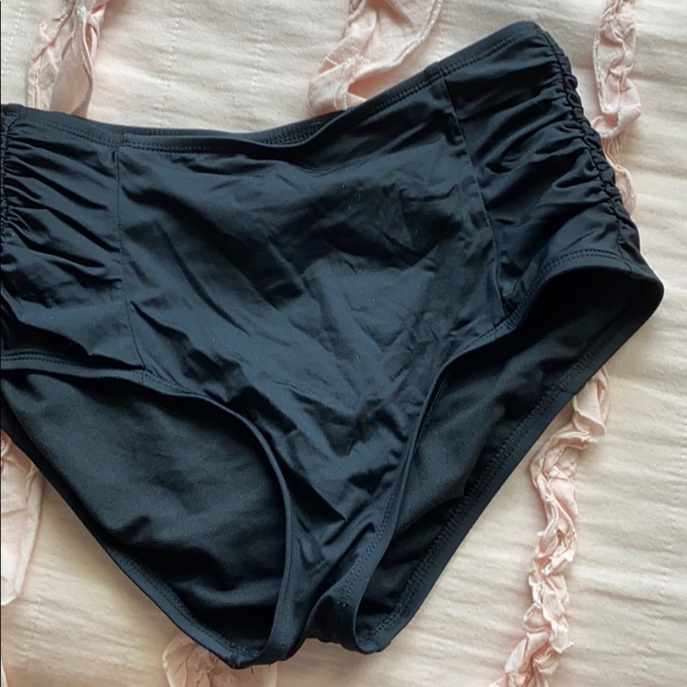 Bathing suit bottoms high rise